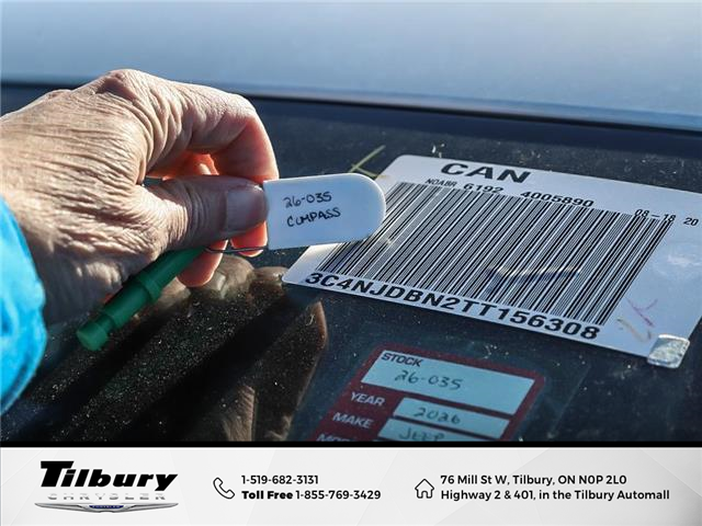 2026 Jeep Compass North (Stk: 26-035) in Tilbury - Image 28 of 28