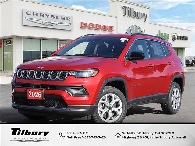 2026 Jeep Compass North (Stk: 26-031) in Tilbury - Image 1 of 27