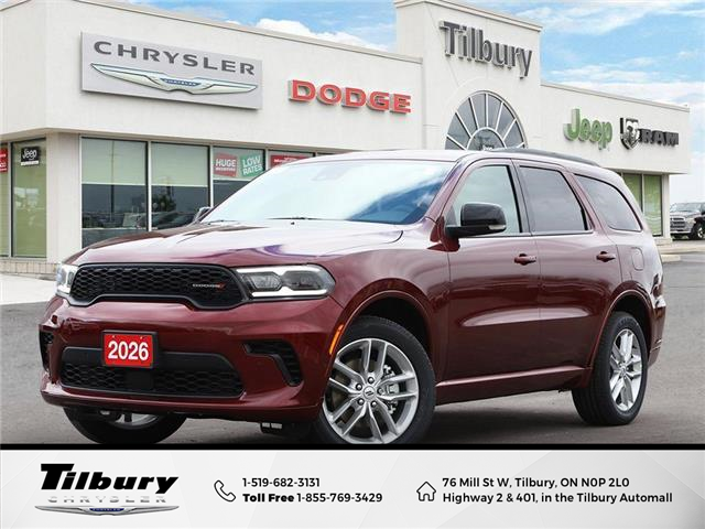 2026 Dodge Durango GT (Stk: 26-087) in Tilbury - Image 1 of 28