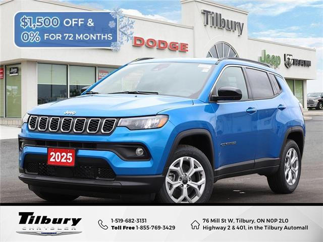 2025 Jeep Compass North (Stk: 25-143) in Tilbury - Image 1 of 28