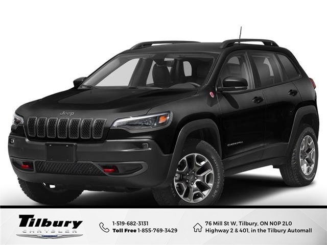 2022 Jeep Cherokee Trailhawk (Stk: 26-091-1) in Tilbury - Image 1 of 12