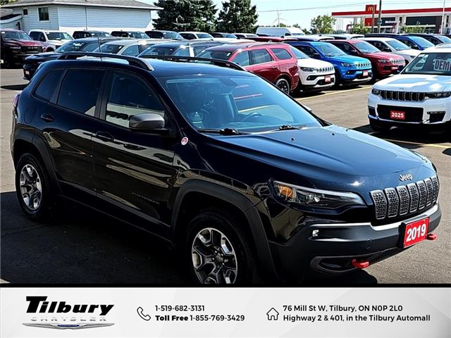 2019 Jeep Cherokee Trailhawk (Stk: 48745T-1) in Tilbury - Image 7 of 32