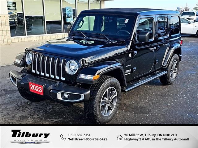 2023 Jeep Wrangler Sahara (Stk: 48790T) in Tilbury - Image 1 of 50