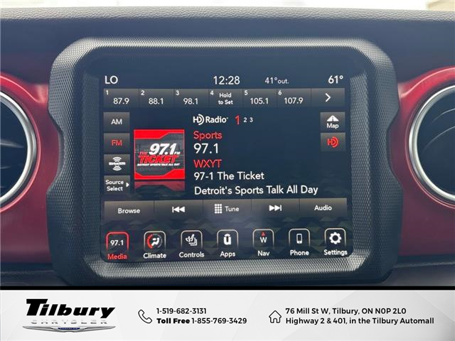2023 Jeep Wrangler Rubicon (Stk: 48840T) in Tilbury - Image 14 of 29