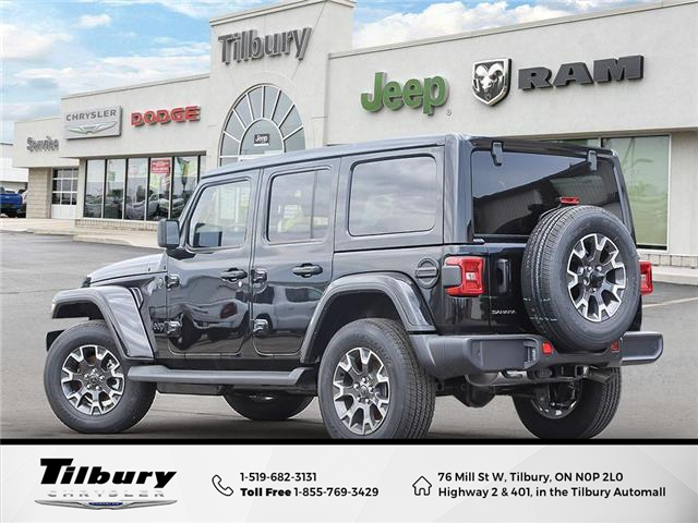 2026 Jeep Wrangler Sahara (Stk: 26-169) in Tilbury - Image 4 of 28