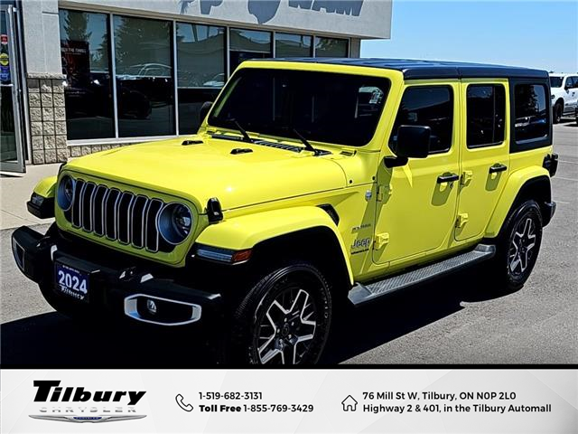 2024 Jeep Wrangler Sahara (Stk: 48852U) in Tilbury - Image 1 of 45