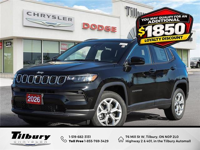 2026 Jeep Compass North (Stk: 26-041) in Tilbury - Image 1 of 27
