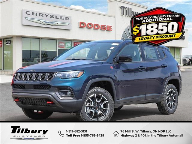 2026 Jeep Compass Trailhawk (Stk: 26-190) in Tilbury - Image 1 of 27