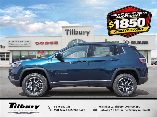 2026 Jeep Compass Trailhawk (Stk: 26-190) in Tilbury - Image 3 of 27