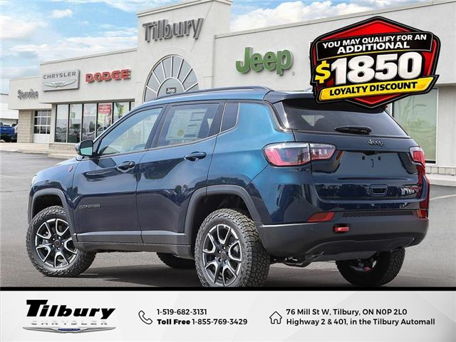 2026 Jeep Compass Trailhawk (Stk: 26-190) in Tilbury - Image 4 of 27