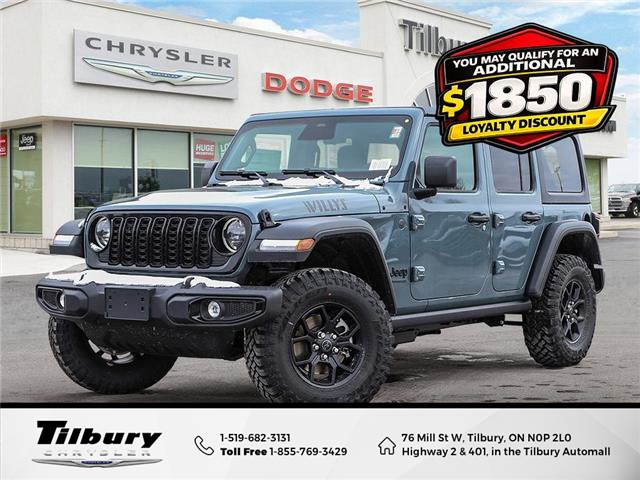 2026 Jeep Wrangler Sport (Stk: 26-153) in Tilbury - Image 1 of 27