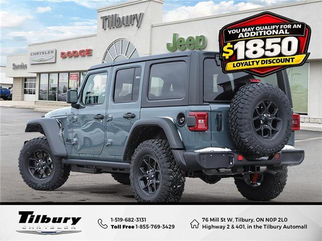 2026 Jeep Wrangler Sport (Stk: 26-153) in Tilbury - Image 4 of 27