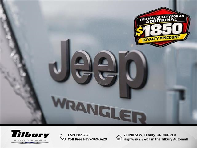 2026 Jeep Wrangler Sport (Stk: 26-153) in Tilbury - Image 9 of 27