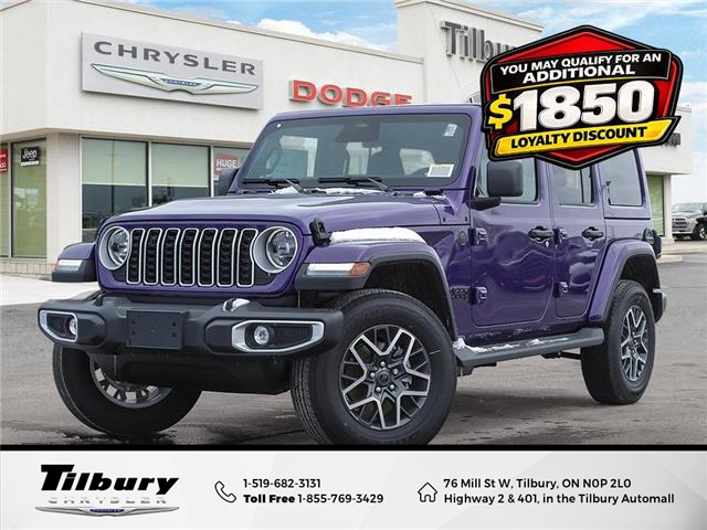 2026 Jeep Wrangler Sahara (Stk: 26-145) in Tilbury - Image 1 of 27