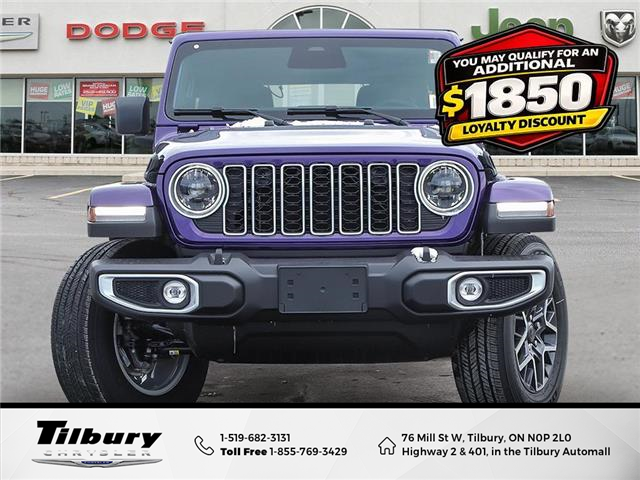 2026 Jeep Wrangler Sahara (Stk: 26-145) in Tilbury - Image 2 of 27