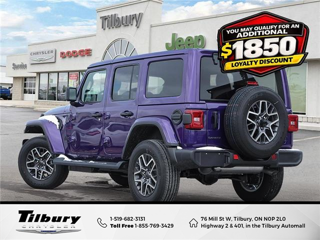 2026 Jeep Wrangler Sahara (Stk: 26-145) in Tilbury - Image 4 of 27