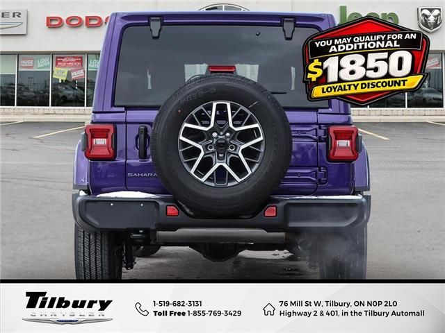 2026 Jeep Wrangler Sahara (Stk: 26-145) in Tilbury - Image 5 of 27