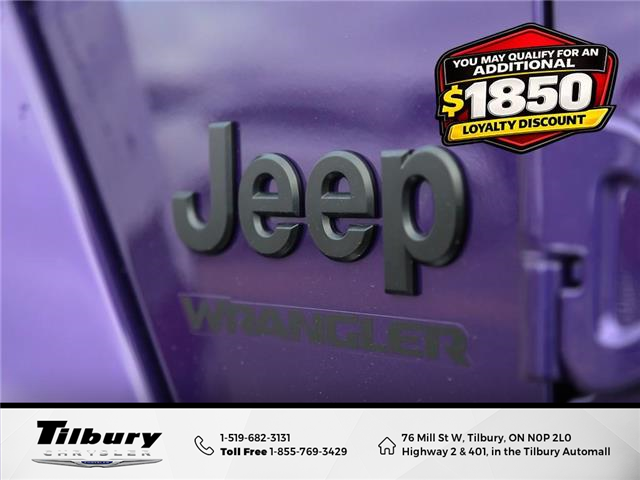 2026 Jeep Wrangler Sahara (Stk: 26-145) in Tilbury - Image 9 of 27