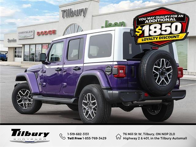 2026 Jeep Wrangler Sahara (Stk: 26-165) in Tilbury - Image 4 of 27