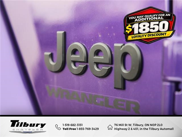 2026 Jeep Wrangler Sahara (Stk: 26-165) in Tilbury - Image 9 of 27