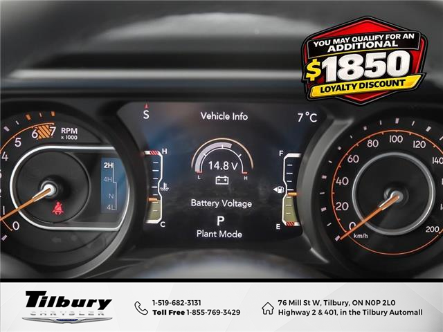 2026 Jeep Wrangler Sahara (Stk: 26-165) in Tilbury - Image 15 of 27