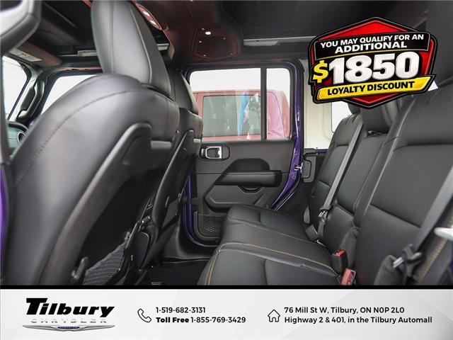2026 Jeep Wrangler Sahara (Stk: 26-165) in Tilbury - Image 25 of 27