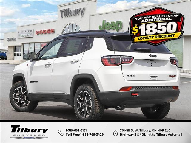 2026 Jeep Compass Trailhawk (Stk: 26-219) in Tilbury - Image 4 of 28