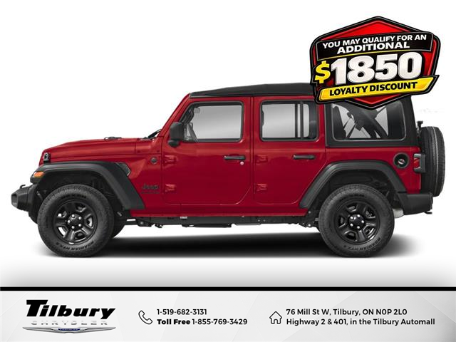 2026 Jeep Wrangler Rubicon (Stk: 26-194) in Tilbury - Image 3 of 12