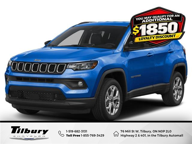 2026 Jeep Compass North (Stk: 26-238) in Tilbury - Image 1 of 12