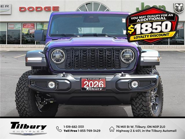 2026 Jeep Wrangler Sport (Stk: 26-105) in Tilbury - Image 2 of 27