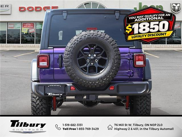2026 Jeep Wrangler Sport (Stk: 26-105) in Tilbury - Image 5 of 27