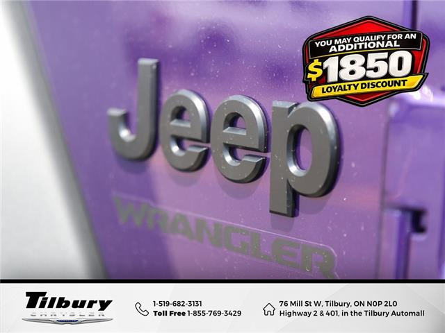 2026 Jeep Wrangler Sport (Stk: 26-105) in Tilbury - Image 9 of 27