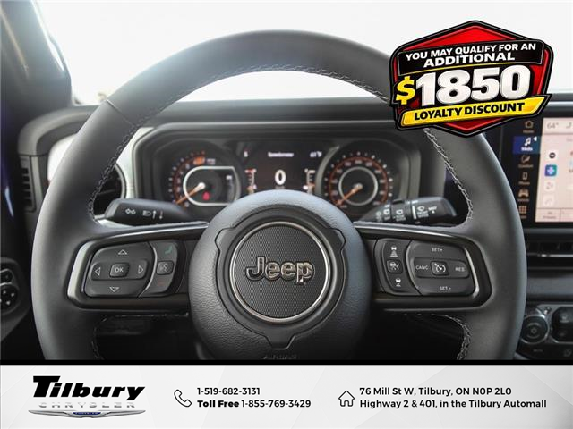 2026 Jeep Wrangler Sport (Stk: 26-105) in Tilbury - Image 14 of 27