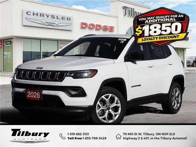 2026 Jeep Compass North (Stk: 26-026) in Tilbury - Image 1 of 27