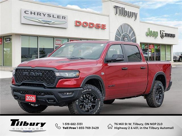 2026 RAM 1500 Rebel (Stk: 26-249) in Tilbury - Image 1 of 27