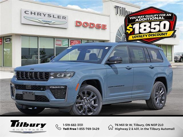 2026 Jeep Grand Cherokee L Base (Stk: 26-247) in Tilbury - Image 1 of 27 2026 Jeep Grand Cherokee L Base (Stk: 26-247) in Tilbury - Image 1 of 27
