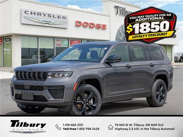 2026 Jeep Grand Cherokee L Base (Stk: 26-255) in Tilbury - Image 1 of 27 2026 Jeep Grand Cherokee L Base (Stk: 26-255) in Tilbury - Image 1 of 27