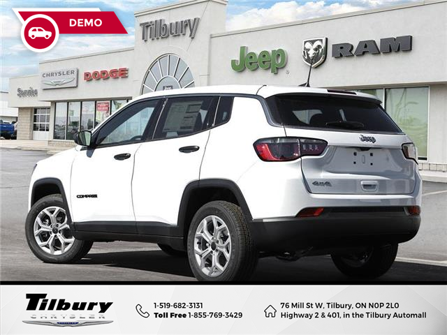 2025 Jeep Compass Sport (Stk: D25-192) in Tilbury - Image 4 of 27