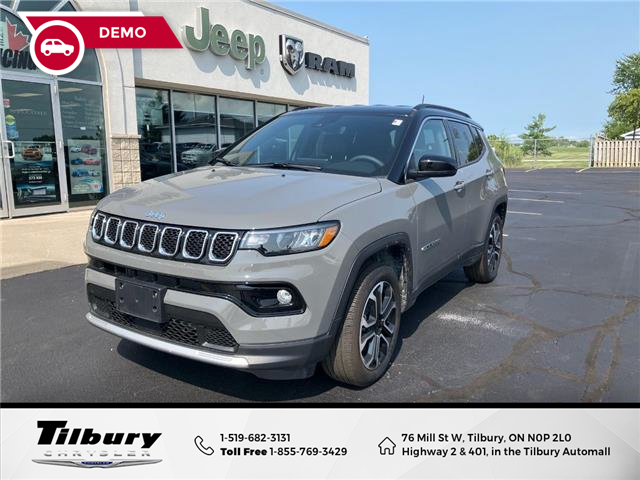 2024 Jeep Compass Limited (Stk: 48616T) in Tilbury - Image 1 of 12