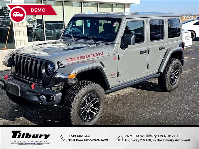 2022 Jeep Wrangler Unlimited Rubicon (Stk: 48792U) in Tilbury - Image 1 of 49