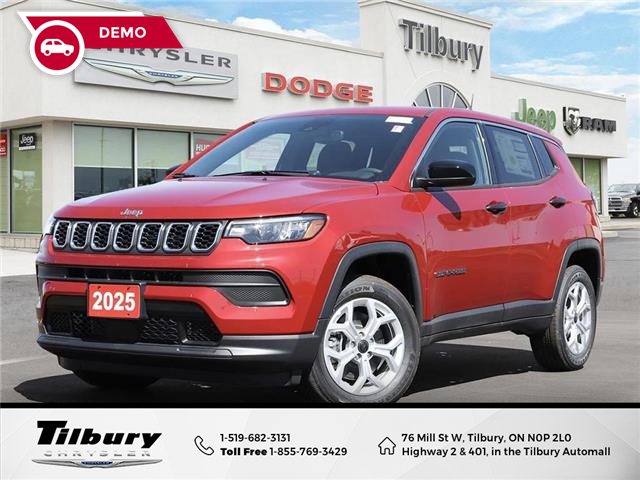 2025 Jeep Compass Sport (Stk: D25-172) in Tilbury - Image 1 of 14