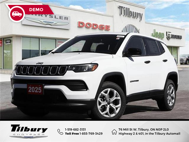 2025 Jeep Compass Sport (Stk: D25-192) in Tilbury - Image 1 of 16