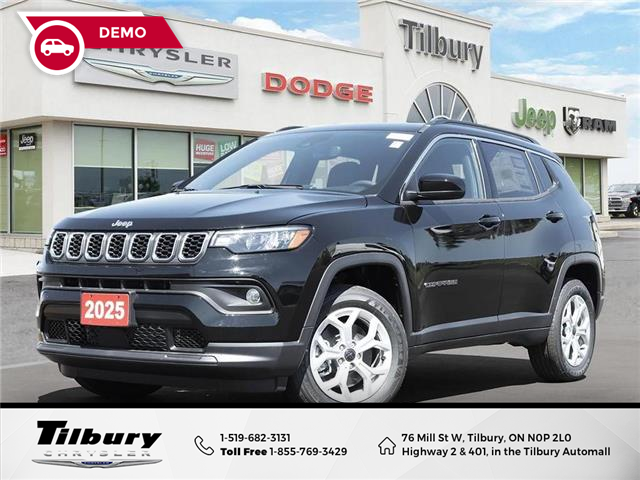 2025 Jeep Compass North (Stk: D25-136) in Tilbury - Image 1 of 16