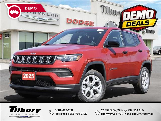 2025 Jeep Compass Sport (Stk: D25-172) in Tilbury - Image 1 of 14