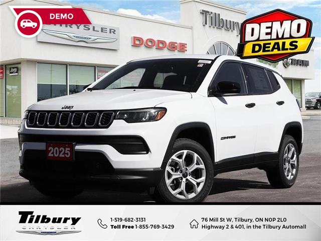 2025 Jeep Compass Sport (Stk: D25-192) in Tilbury - Image 1 of 16