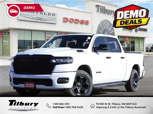 2026 RAM 1500 Big Horn (Stk: D26-044) in Tilbury - Image 1 of 26