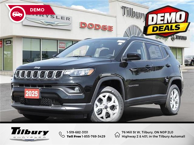 2025 Jeep Compass North (Stk: D25-136) in Tilbury - Image 1 of 16