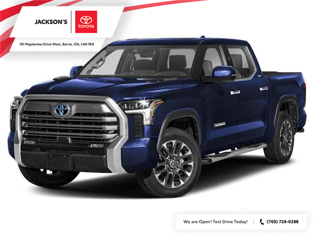 2025 Toyota Tundra Hybrid Limited (Stk: 59205) in Barrie - Image 1 of 11