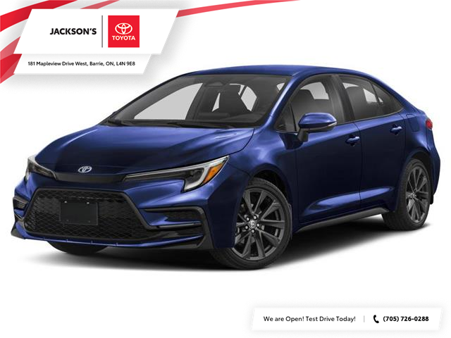 2025 Toyota Corolla SE (Stk: 52123) in Barrie - Image 1 of 11
