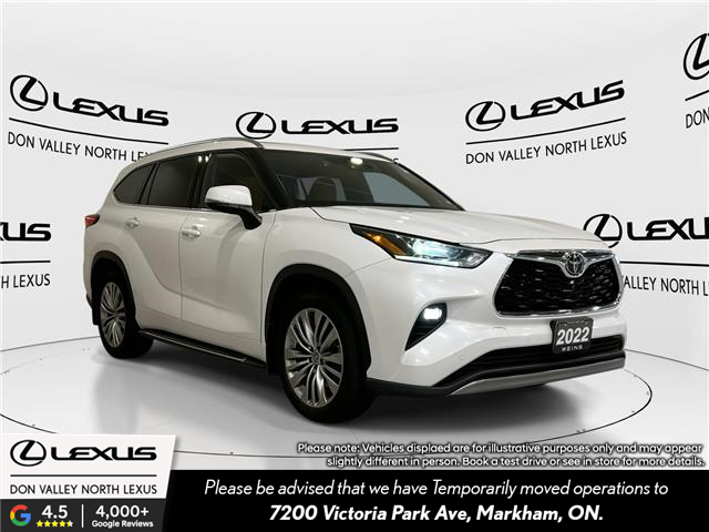 2022 Toyota Highlander Limited (Stk: 14U7022) in Markham - Image 1 of 35 2022 Toyota Highlander Limited (Stk: 14U7022) in Markham - Image 1 of 35